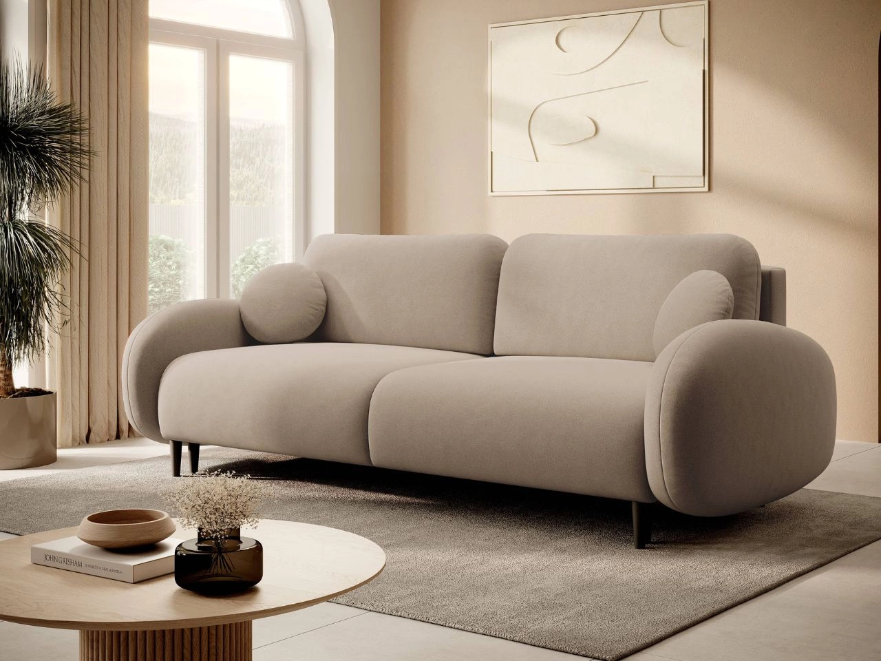 Schlafsofa Alta Braun