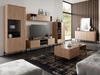 TV-Lowboard mit Türen 150 cm Soroko Hickory