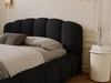 Polsterbett mit Stauraum und Lattenrost 200x200 Cloud Soft Schwarz
