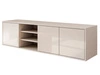 Hängender TV-Schrank mit Türen Vivance Kaschmir Hochglanz