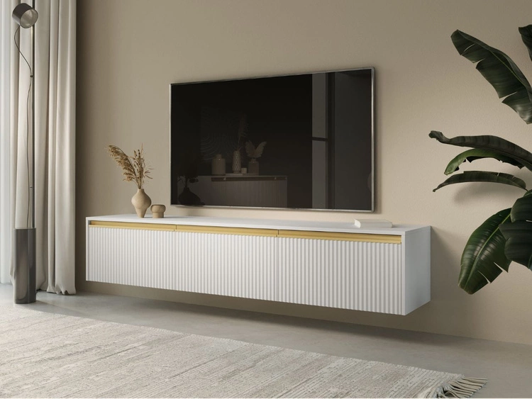 TV-Lowboard mit Türen Roland Weiß