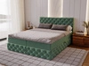Boxspringbett mit Bettkasten 180x200 Canolo Grün