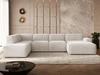 Wohnlandschaft Links Belluno Hellbeige