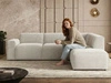 Ecksofa L-Form Rechts Eluno Hellbeige