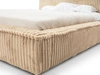 Polsterbett mit Bettkasten und Lattenrost 120x200 Lago Beige