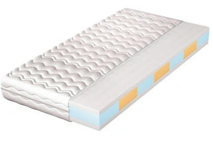 Schaumstoffmatratze mit 7 Liegezonen Mero 140x200