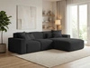 Ecksofa L-Form Rechts Moderne Ecksofa Leni Schwarz