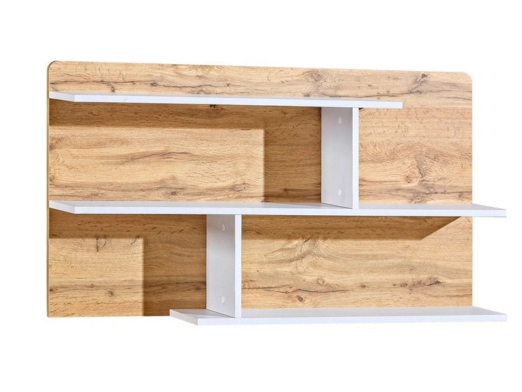 Möbel-Set für Jugendzimmer Arcadia Eiche Wotan, Weiß