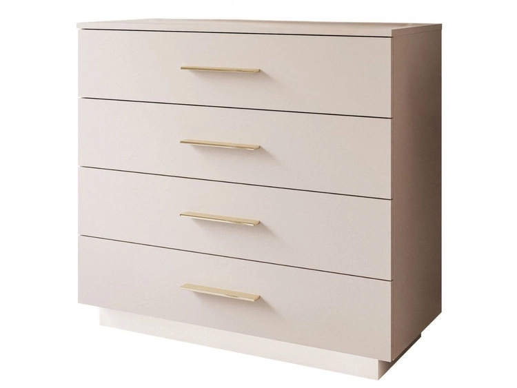 Kommode mit Schubladen und LED-Beleuchtung Nuveo Kaschmir