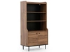  Regal mit Türen Vasa Braun