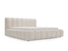 Polsterbett mit Bettkasten und Lattenrost 160x200 Averia Beige