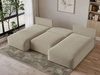 Ecksofa U mit Schlaffunktion und Bettkasten Ronni Beige