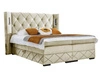 Boxspringbett mit Bettkasten 160x200 Neria Lux Beige