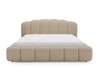 Polsterbett mit Stauraum und Lattenrost 120x200 Cloud Soft Beige