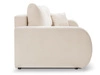Schlafsofa mit Bettfunktion und Bettkasten Adoro Hellbeige