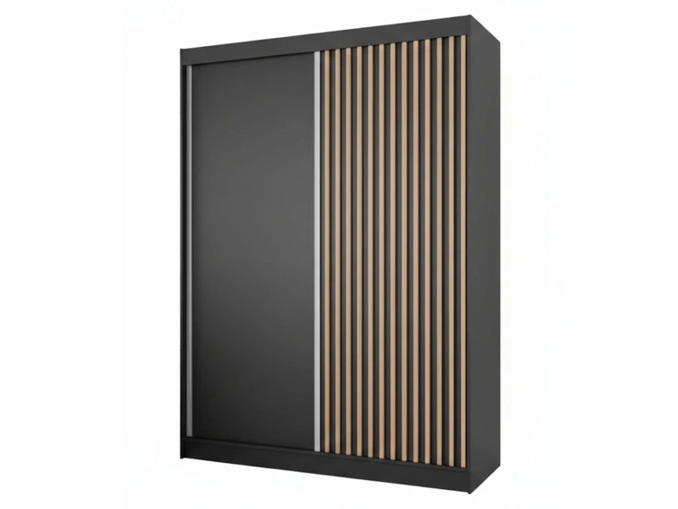 150 cm \ Schwarz || Wotan Eiche \ Nein