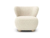 Wohnzimmersessel Silezio Creme