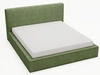 Polsterbett mit Bettkasten und Lattenrost 160x200 Monaco Grün