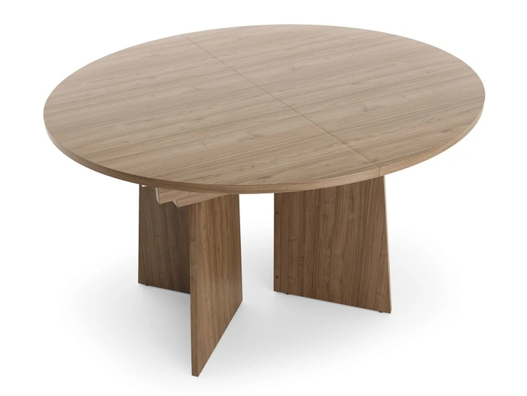Ausziehbarer Tisch Arelis in Royal-Nussbaum