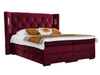 Boxspringbett mit Bettkasten 160x200 Neria Lux Rot