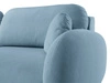 Schlafsofa mit Bettfunktion und Bettkasten Alta Blau