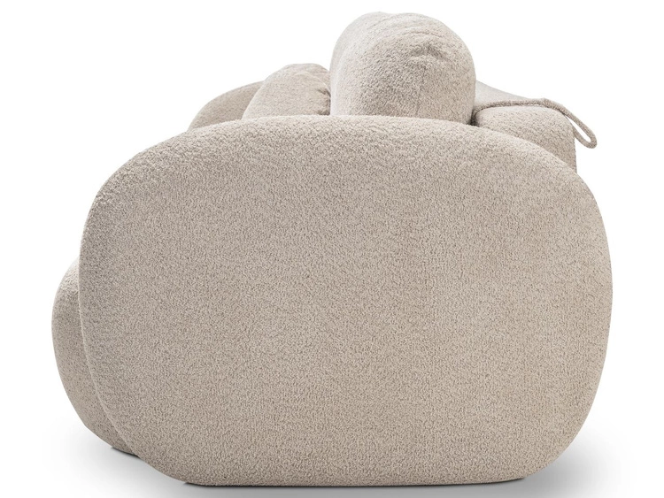 Schlafsofa mit Bettfunktion und Bettkasten Oreo Beige
