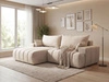 Ecksofa L-Form Links mit Schlaffunktion und Bettkasten Caleo Beige