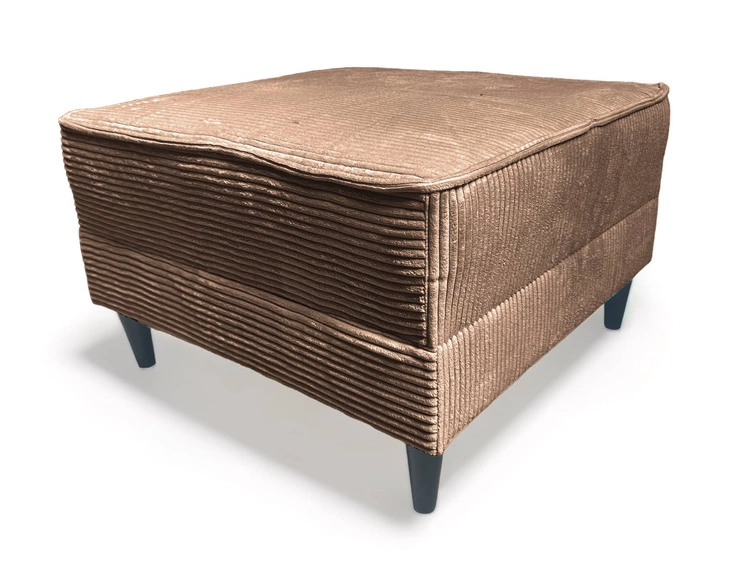 Sitzpouf 75 cm Mante - Braun