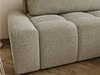 Ecksofa L-Form Rechts mit Schlaffunktion und Bettkasten Lana Beige