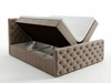 Boxspringbett mit Bettkasten 120x200 Montego Braun