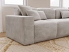 Ecksofa L-Form Rechts Moderne Ecksofa Leni Hellgrau