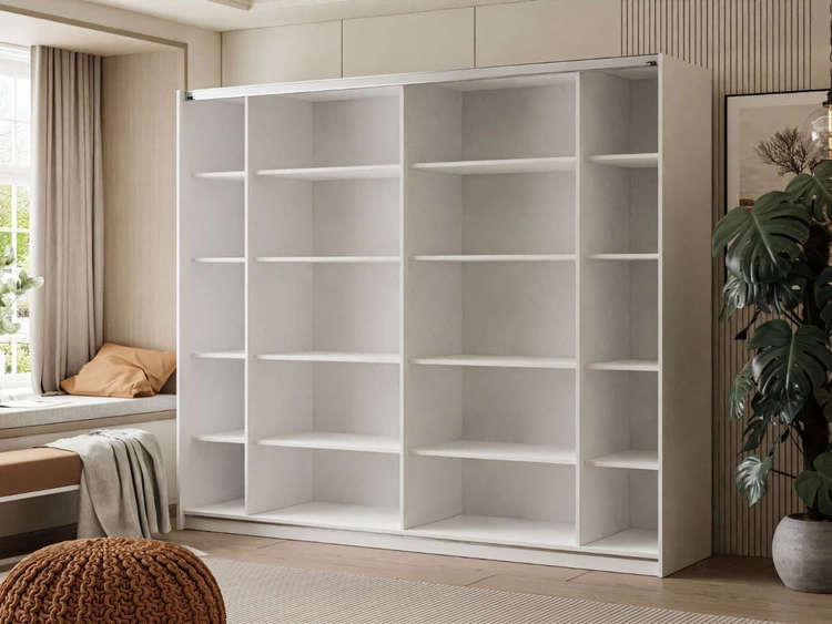 Einlegeböden für den Kleiderschrank 244 cm Nuveno