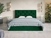 Polsterbett mit Bettkasten und Lattenrost 180x200 Salento Grün  