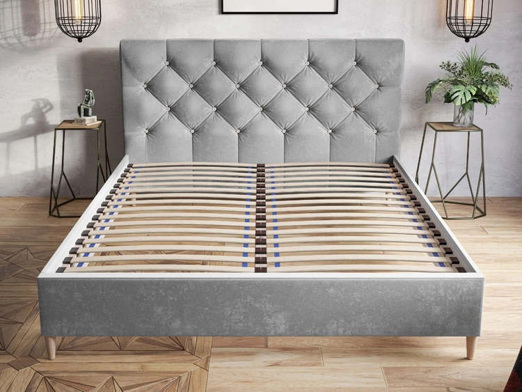 Polsterbett mit Lattenrost 180x200 Tril Beige