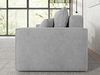 Schlafsofa mit Bettfunktion und Bettkasten Sivra Hellgrau