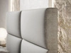 Boxspringbett mit Bettkasten 160x200 Hera Dunkelgrau