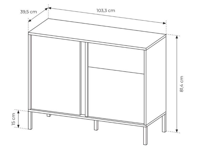 Wohnzimmer-Set Dego Beige
