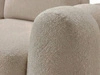Ecksofa L-Form mit Schlaffunktion und Bettkasten Avelin Rechts Beige