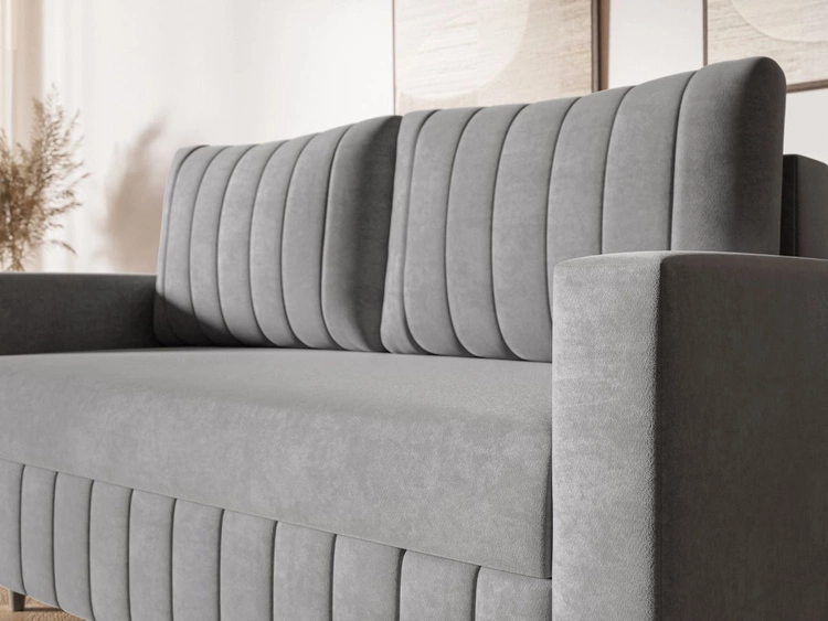 Schlafsofa mit Bettfunktion und Bettkasten Castelo Grün