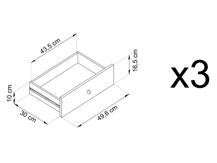 Kommode mit Türen sowie Schubladen mit Schwarz Metallbeinen 154 cm Amor Beige