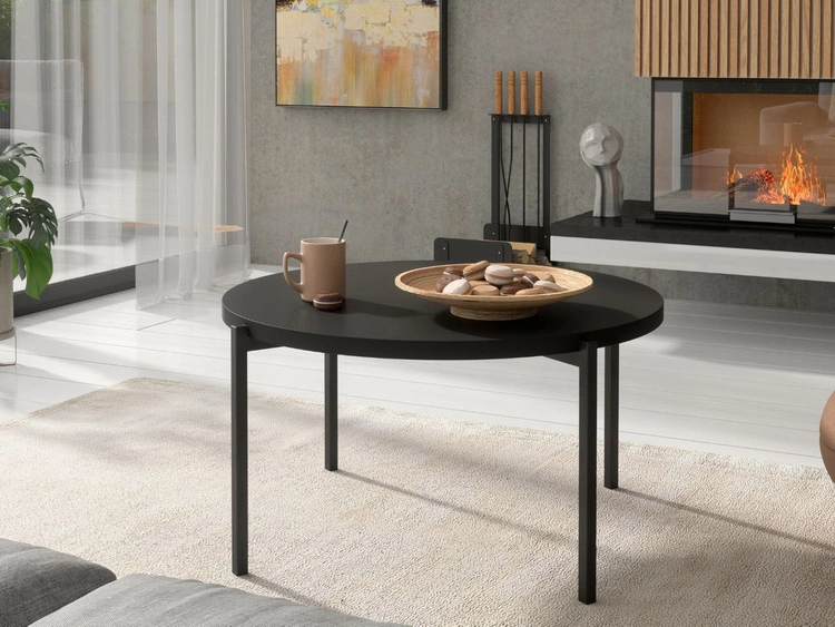 Couchtisch Sevilla – Schwarz Matt