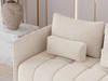 Ecksofa L-Form mit Schlaffunktion und Bettkasten Ardi Creme