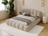 Polsterbett mit Stauraum und Lattenrost 180x200 Cloud Soft Beige