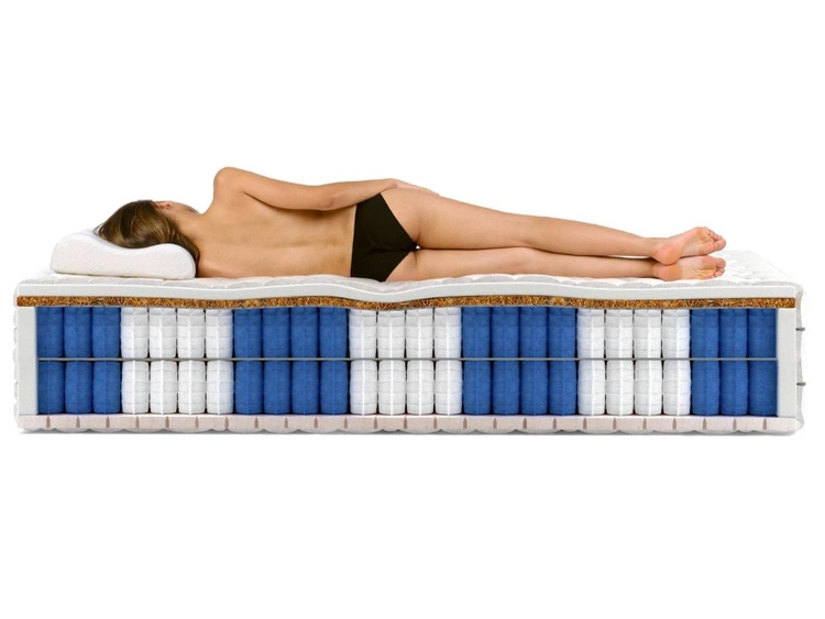 Taschenfederkernmatratze mit Polyurethanschaum Velario 120x200