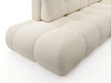 Ecksofa L-Form Rechts mit Schlaffunktion und Bettkasten Sile L Dunkelbeige