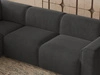 Ecksofa L-Form Links Eluno Dunkelgrau