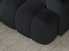 Ecksofa L-Form Links mit Schlaffunktion und Bettkasten Caleo Schwarz