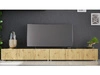 Set mit zwei TV-Lowboard mit Türen 150 cm Kioto Artisan Eiche