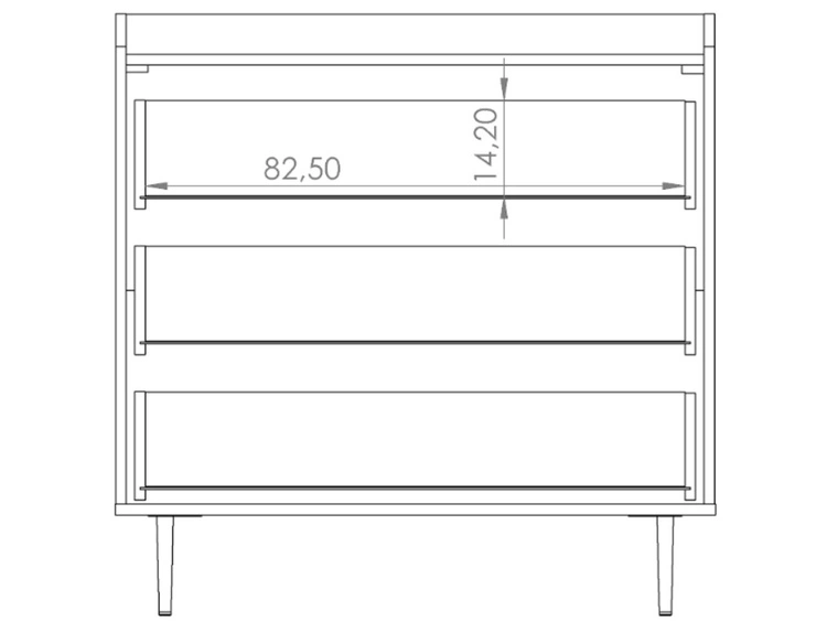 Wohnzimmerset Vasa Braun
