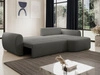 Ecksofa L-Form mit Schlaffunktion und Bettkasten Avessio Grau